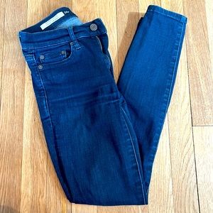 Dark blue skinny jeans - GAP